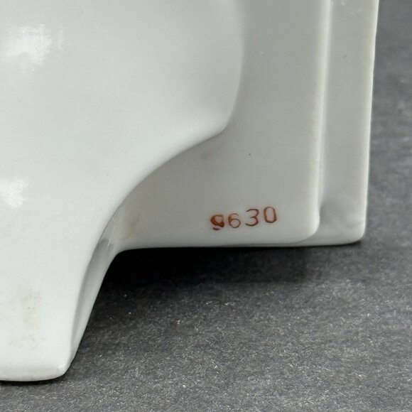 Vintage Andrea By Sadek Porcelain Photo Frame Butterflies #9630 JAPAN 3.5”x5” - Picture 5 of 9